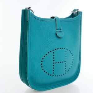 Hermes Bleu Paon Clemence Evelyne TPM